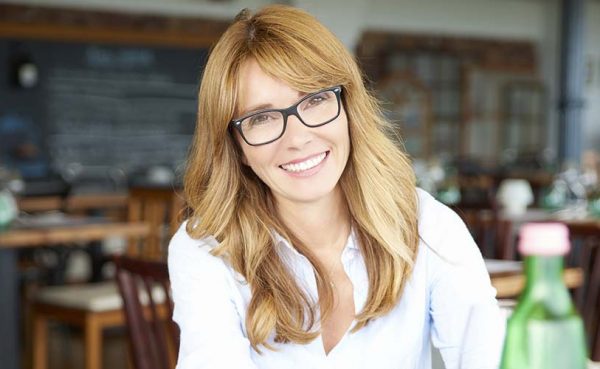 An older woman discussing things to talk about on a first date