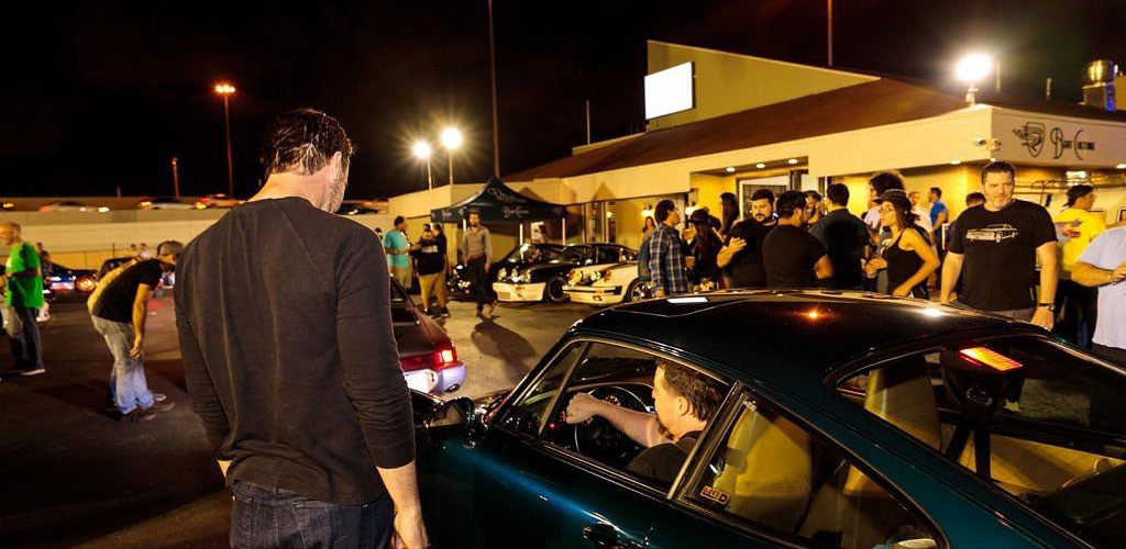 A large crowd of people in front of Beat Culture