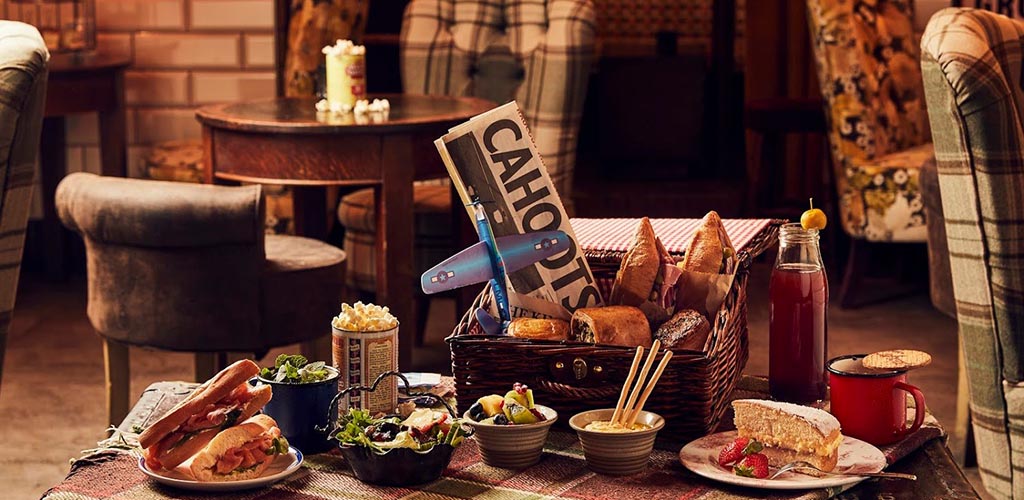 Various bar food from Cahoots