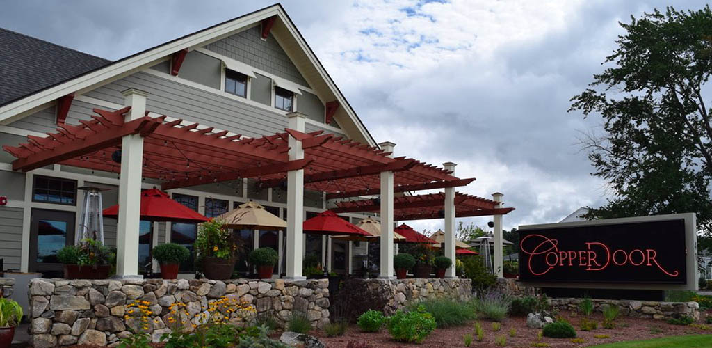 Exterior of Copper Door