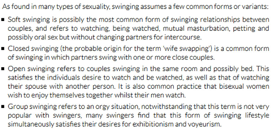 Definition of swinger terms