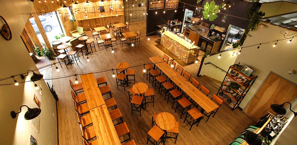 The dining area of the Devil's Club