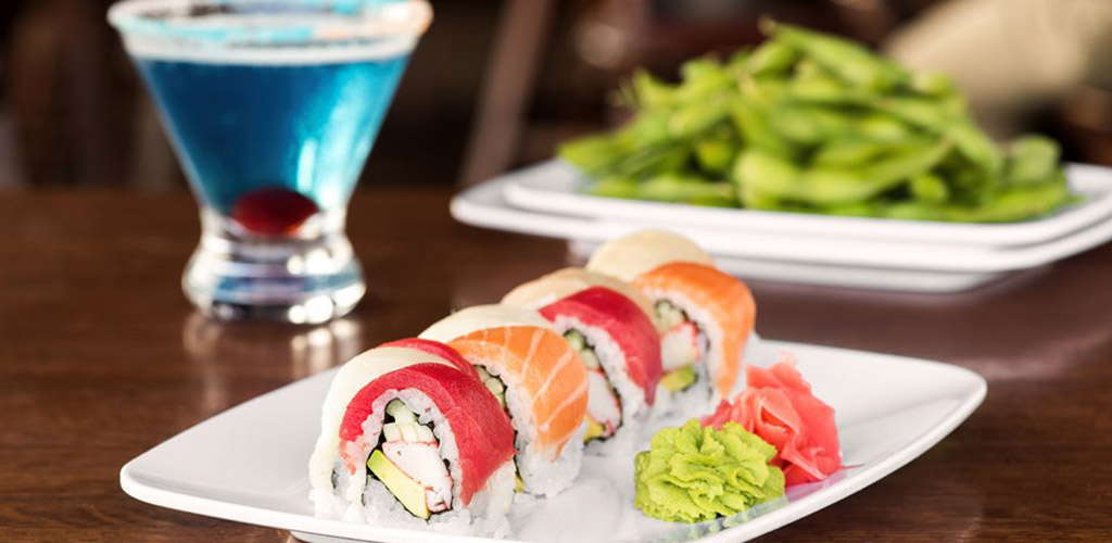 Fresh sushi from Drake's