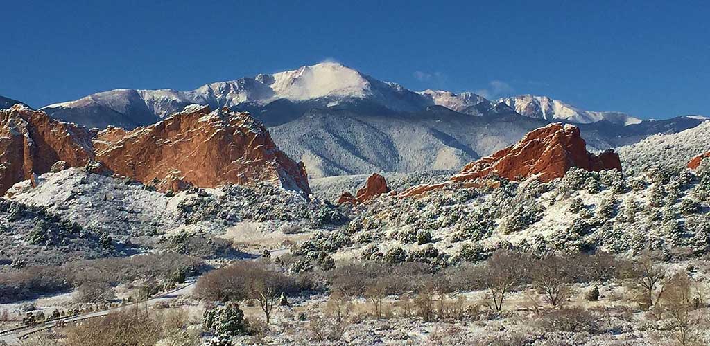 The view from Garden of the Gods
