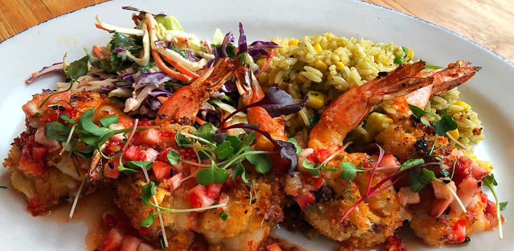 A seafood and rice dish from Jack Allen's Kitchen