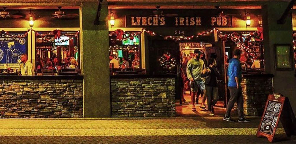 Exterior of Lynch's Irish Pub