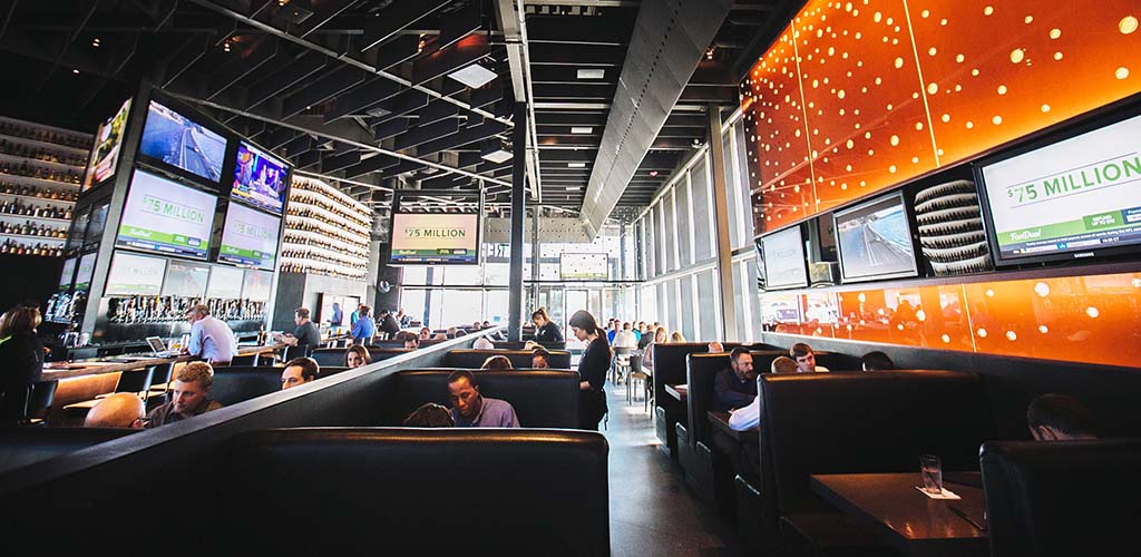 The dining area of Republic Gastropub