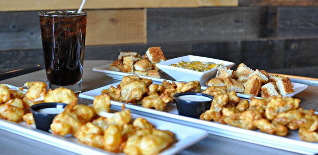 Fried dishes from Shotgun Sally's