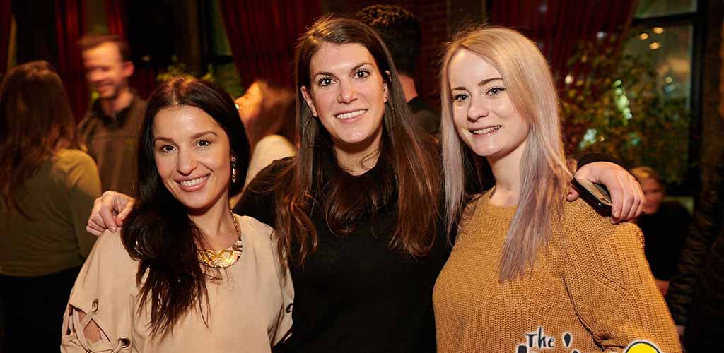 Women partying at the Living Room