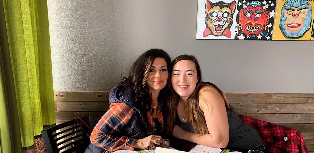 Ladies hanging out at The Local