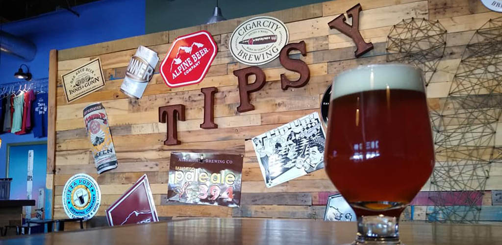 A dark beer from Tipsy Cactus