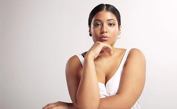 Woman considering the best bbw apps and sites