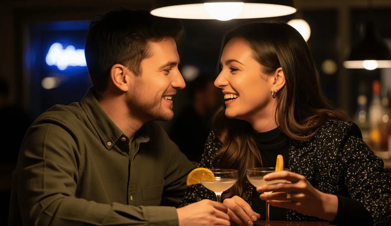 Adults sharing easy chemistry that shows why Adult Friend Finder still works