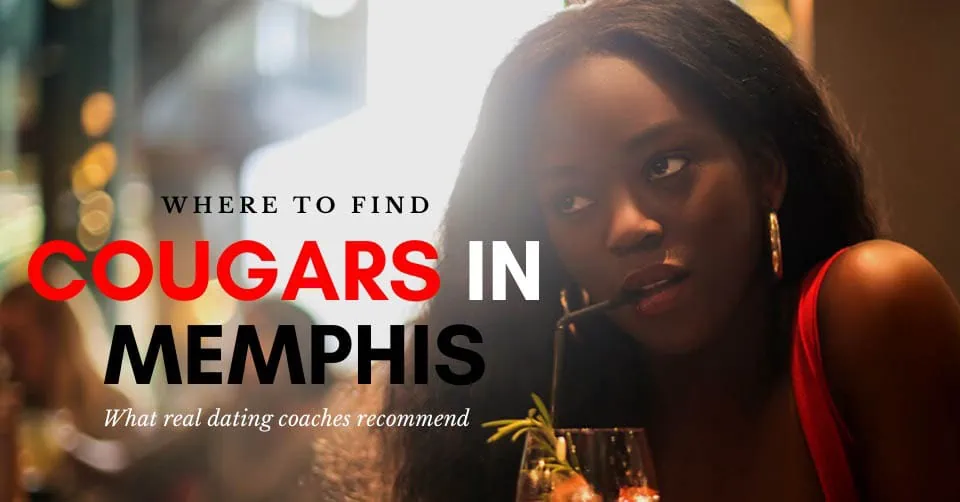A beautiful Memphis cougar at a bar